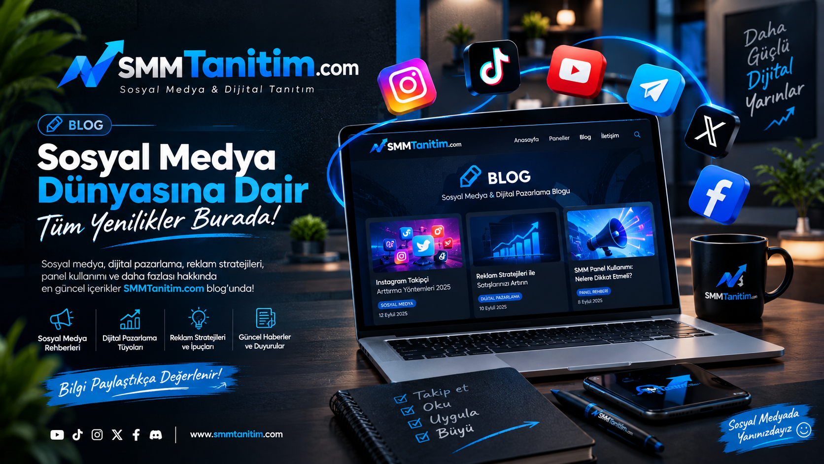 Zamandan ve Bütçeden Tasarruf: Toplu Sosyal Medya İşlemlerinde SMM Panel Kullanma Rehberi